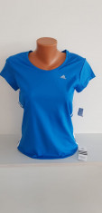 Tricou sport dama-Adidas, 34-36, Albastru foto