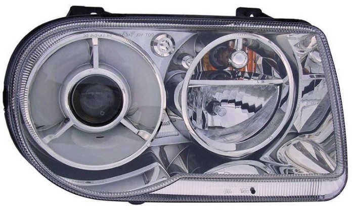 Far Chrysler 300C 5.7/6.1/diesel (LX) 09.2004-04.2011 BestAutoVest partea Dreapta HB3+HB4 manual, cu delay pornire
