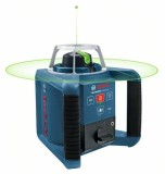 Bosch GRL 300 HVG+LR1+RC1+WM4 nivela laser rotativa, 100m, receptor 300m, precizie 0.1 mm/m