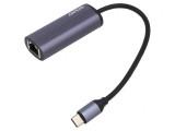 Adaptor USB Ethernet 3.1 Gri 1000Mbps PnP