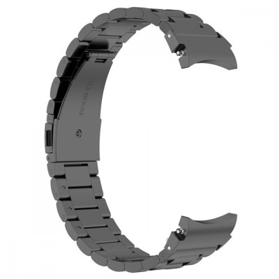 Curea otel, compatibila Samsung Galaxy Watch 5, 40mm, VD Very Dream&amp;reg;, Quick Release, Black Raven foto