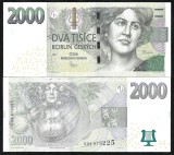 CEHIA 2000 2.000 KORUN / COROANE 2007 [1] P- 26a G , UNC , necirculata