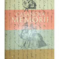 Casanova - Memorii (editia 1970)