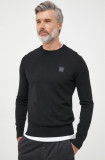 BOSS pulover din amestec de casmir BOSS CASUAL culoarea negru, light, 50471343, Boss Orange
