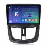 Navigatie dedicata cu Android Peugeot 207 2006 - 2015, 4GB RAM, Radio GPS Dual