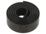 Bandă arici acril neagră 25mm x 1m