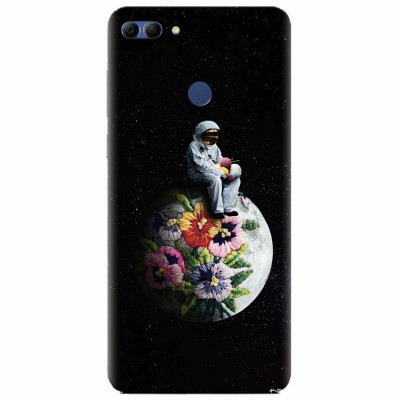 Husa silicon pentru Huawei Y9 2018, Astronaut foto