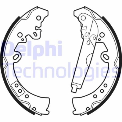 Delphi Set saboti frana foto