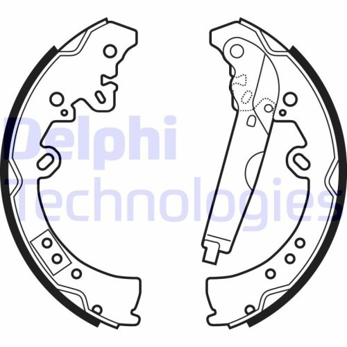 Delphi Set saboti frana