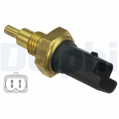 DELPHI TS10401 senzor,temperatura lichid de racire foto
