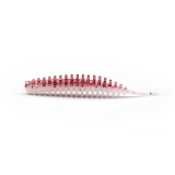 Worm Fast Strike Flexy Worm 5cm, 10buc/plic, White Back Red Pepper