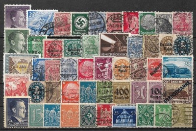 5756 - lot timbre Germania veche foto