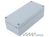 Carcasă universală aluminiu gri 81x177x57mm