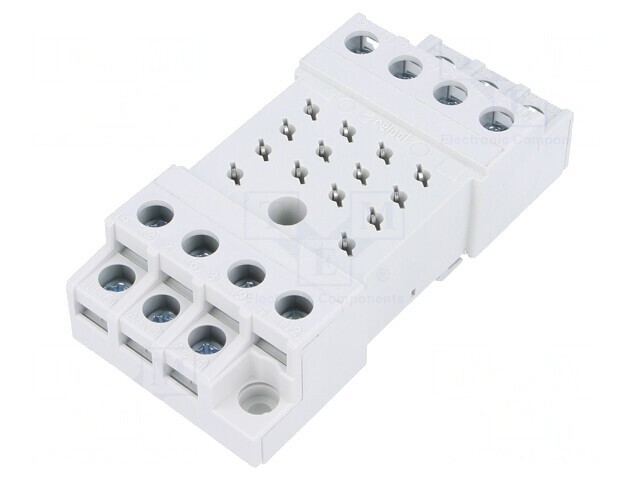 Stativ PIN pentru Șină DIN cu Cleme și Șurub 250VAC 10A