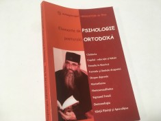 ARHIEPISCOP HRISOSTOM DE ETNA, ELEMENTE DE PSIHOLOGIE PASTORALA ORTODOXA. EDITIA A II-A REVAZUTA 2003