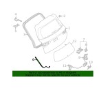 Amortizor haion Mercedes Gls X167 2019-, Stanga, A1678901200