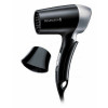 Uscator de par REMINGTON Travel Dryer D2400, 2 viteze, 2 trepte temperatura, negru-argintiu