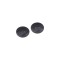 Set 25 nasturi plastic cu 2 gauri, Crisalida, diametru 15.2 mm, marimea 24&quot;, Negri