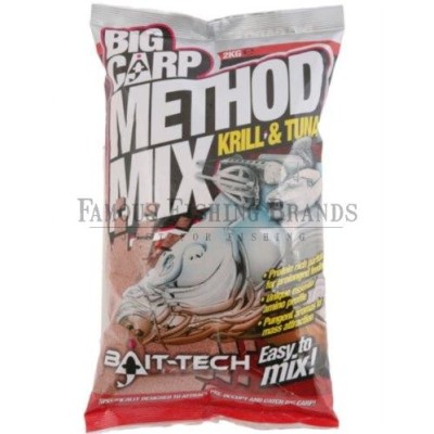 METHOD MIX BAIT-TECH CARP KRILL TUNA 2KG foto