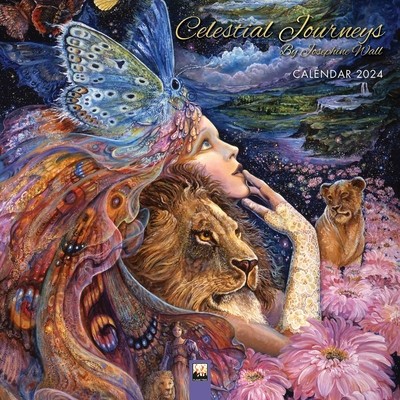 Celestial Journeys by Josephine Wall Wall Calendar 2024 (Art Calendar) foto