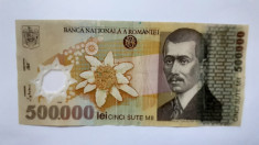 Romania 500000 lei 2000-Ghizari foto