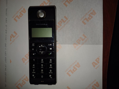 GE - Receptor telefon MOTOROLA ME7052-1 / de interior fara fir cu 2 baterii AAA foto