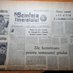 scanteia tineretului 22 octombrie 1964-orasul piatra neamt,jocurile olimpice