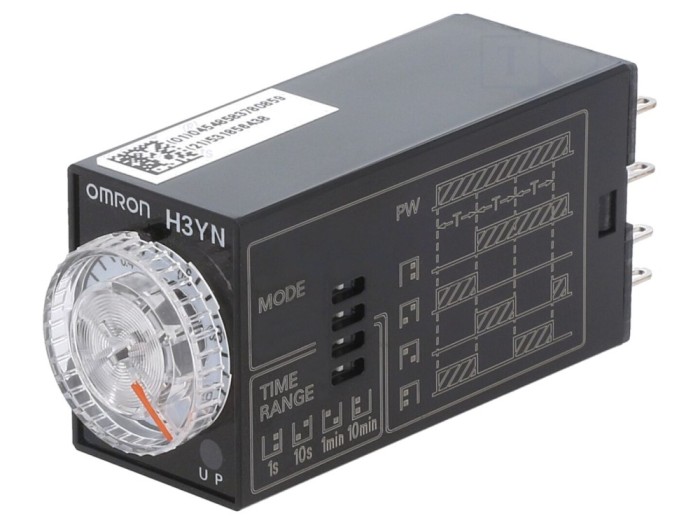 Timer analogic DPDT 0,1s&ndash;10min