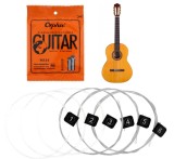 Set 6 corzi pentru chitara clasica Orphee, nailon / argint