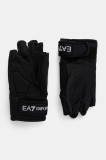 EA7 Emporio Armani manusi culoarea negru, AF12107.7X000011