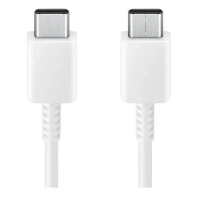 Cablu Date si Incarcare compatibil Samsung USB Type-C La USB Type-C 1.8 M 60W Alb foto