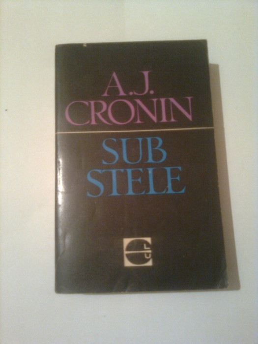 SUB STELE ~ A. J. CRONIN