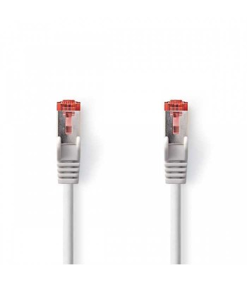 Cablu SFTP CAT6 10m RJ45 tata - RJ45 tata gri Nedis foto