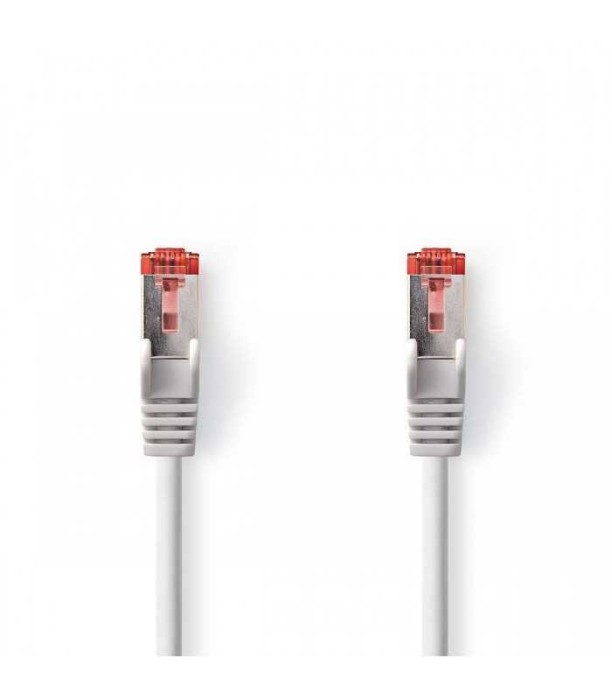 Cablu SFTP CAT6 10m RJ45 tata - RJ45 tata gri Nedis