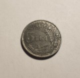 Moneda 5 Lei 1942 UNC Romania Argint Rege Mihai I, Numismatica Colectionari