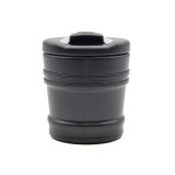 Scrumiera auto cu capac, LED albastru, universal