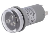 Indicator tensiune albă Harmony XB5 30mm IP55