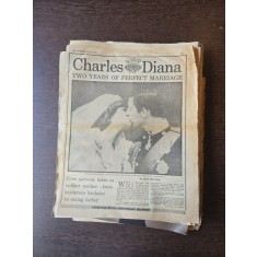 Charles &amp; Diana: Two Years of Perfect Marriage - extras din Daily Express 25.07.1983