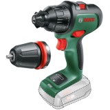 Masina de gaurit si insurubat (bormasina) pe acumulator cu percutie Bosch 06039B510C, 18 V, 1500 RPM, 39 Nm, 22.500 percutii/min, 13 mm mandrina rapid