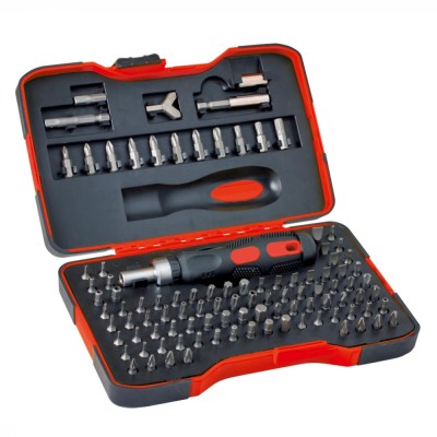 Set surubelnite 101buc Cr-V torx hexagonal pozidrive philips foto