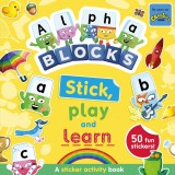 Carticica cu activitati Alphablocks - 50 stickere, joaca si &icirc;nvatare