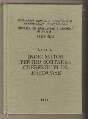 Indrumator pentru sortarea cherestelei de rasinoase foto