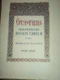 Cuv&acirc;ntările Majestății sale Regelui Carol II către Academia Rom&acirc;nă 1930-1940