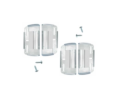 Set 4 suporti numar inmatriculare superslim transparent, OMC foto