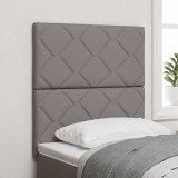 Capitan LED Design Cap cu model geometric Taupe 80 cm Țesătură