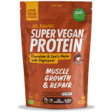 Proteina Super Vegan BIO ciocolata si coama de leu cu DigeZyme(format mediu) Iswari