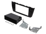 Cadru radio Mitsubishi 2 DIN negru lucios