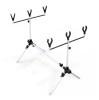 Rod Pod Crap Aluminiu Lineaeffe 3 Posturi, Inaltime 68cm, Lungime 115cm, Buzz Bar 50cm