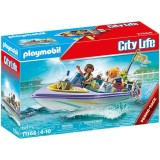 Playmobil City Life - Luna de miere cu barca de viteza