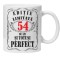 Cana alba personalizata &quot;editie limitata&quot;, 54 ani, INOVATIX&reg;. 330ml